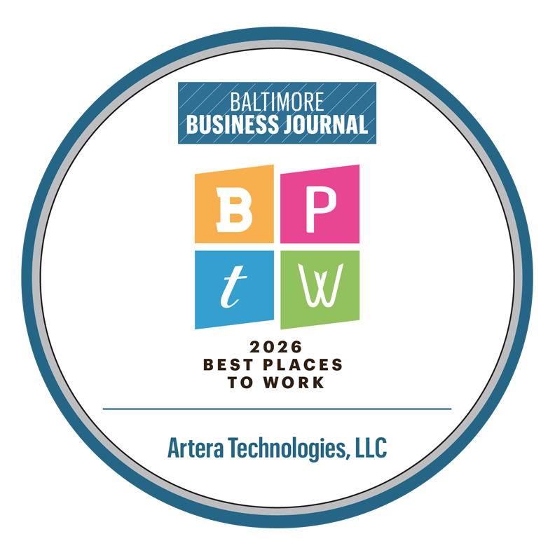 Baltimore Business Journal best places to work 2026 badge.
